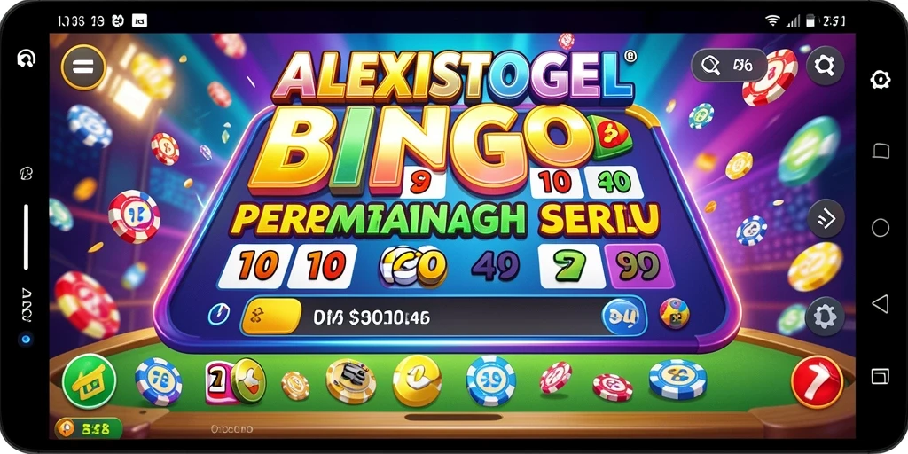 Tampilan gameplay ALEXISTOGEL dengan pengalaman Bingo seru.