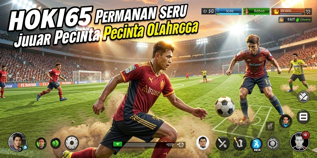 Gameplay menarik HOKI65 dengan aksi olahraga yang seru.