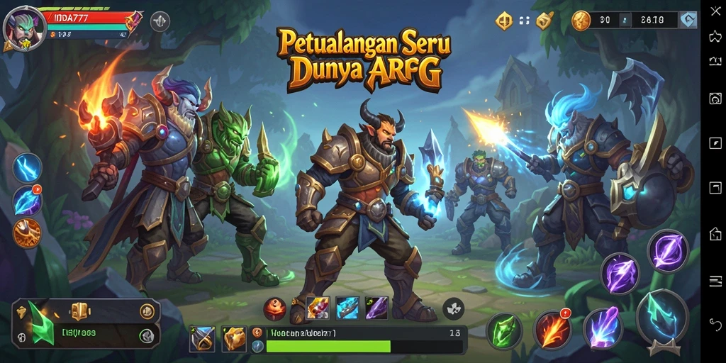 Screenshot gameplay IDA777 menampilkan aksi bertempur yang mendebarkan.