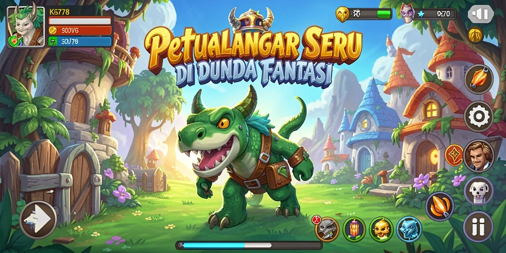 Screenshot KG778 menampilkan aksi seru dalam petualangan.