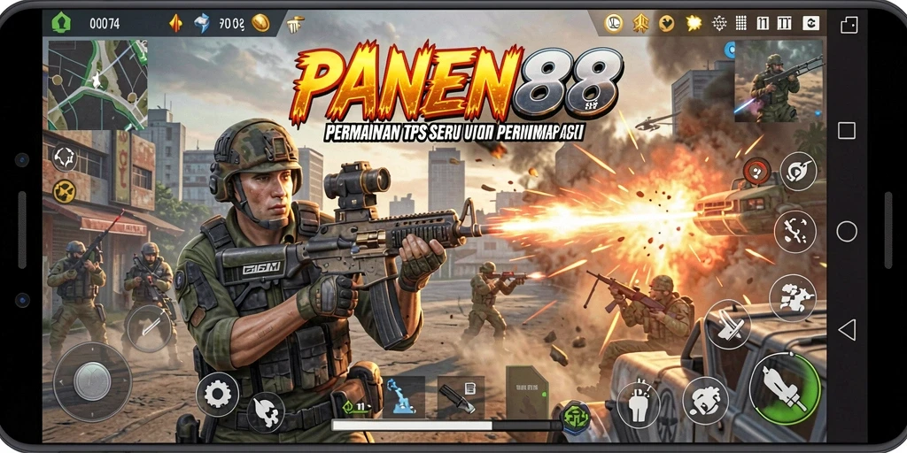 Tampilan gameplay menegangkan dari PANEN88 yang penuh aksi.