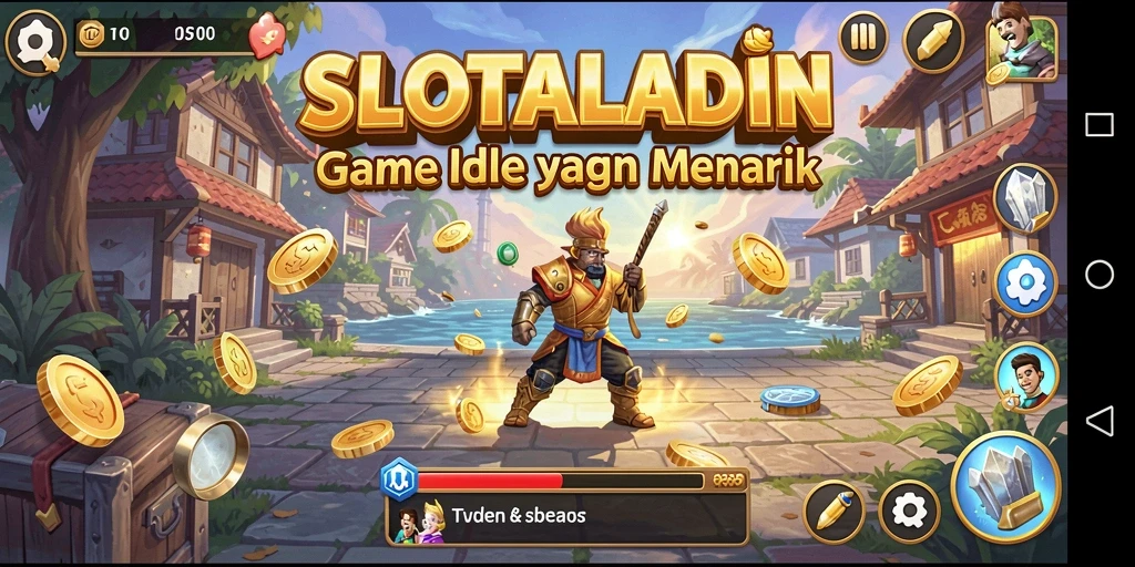 Tampilan gameplay menarik dari SLOTALADIN yang menghibur.