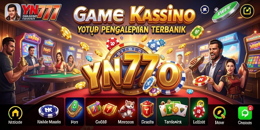 Screenshot gameplay YN777 menampilkan keseruan permainan Kasino.